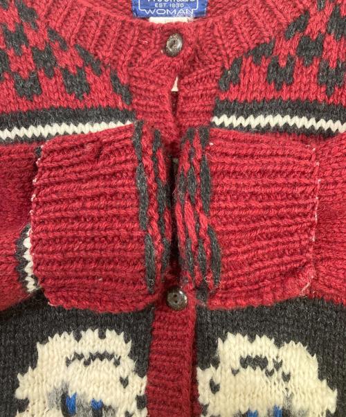 WOOLRICH（ウールリッチ）WOOLRICH (ウールリッチ) カーディガン レッド サイズ:Sの古着・服飾アイテム