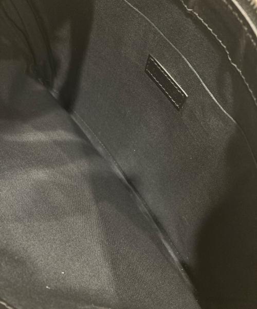 BALENCIAGA（バレンシアガ）BALENCIAGA (バレンシアガ) キャンバスクラッチバッグ ブラックの古着・服飾アイテム