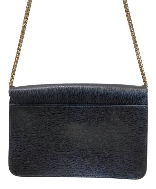 FURLA（フルラ）FURLA (フルラ) メトロポリス チェーン ショルダーバッグ ブラックの古着・服飾アイテム