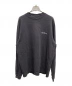 SUPREMEシュプリーム）の古着「モックネックカットソー」｜ブラック