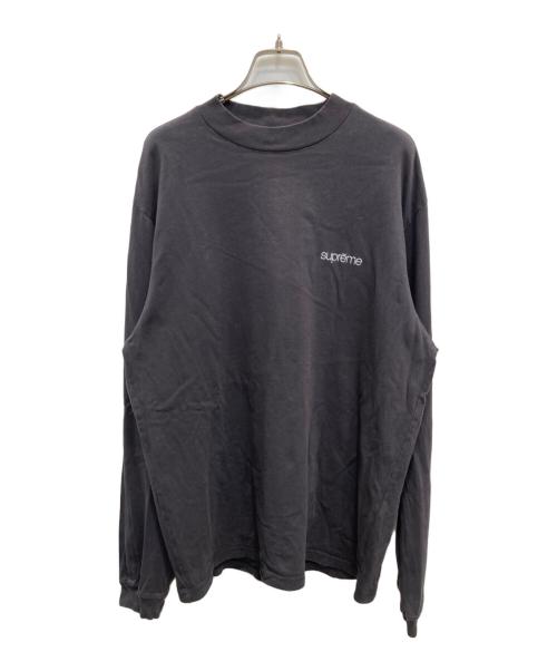 SUPREME（シュプリーム）SUPREME (シュプリーム) モックネックカットソー ブラック サイズ:Sの古着・服飾アイテム