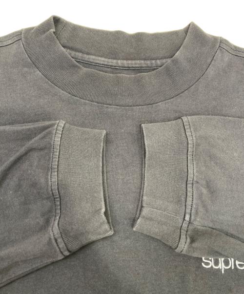 SUPREME（シュプリーム）SUPREME (シュプリーム) モックネックカットソー ブラック サイズ:Sの古着・服飾アイテム