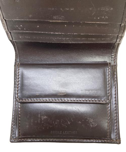 Whitehouse Cox（ホワイトハウスコックス）Whitehouse Cox (ホワイトハウスコックス) 2つ折り財布 ブラウンの古着・服飾アイテム