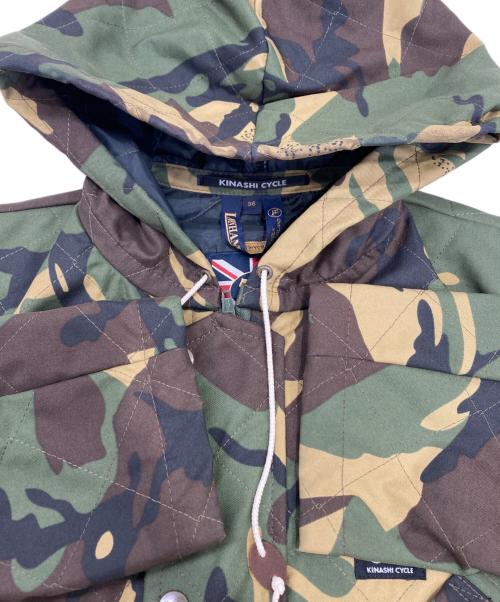 KINASHI CYCLE（キナシサイクル）KINASHI CYCLE (キナシサイクル) LAVENHAM (ラベンハム) ジャケット グリーン サイズ:36の古着・服飾アイテム