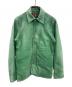 Hysteric Glamour（ヒステリックグラマー）の古着「GOAT LEATHER COACH JKT」｜グリーン