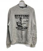Hysteric Glamourヒステリックグラマー）の古着「ラグランスウェット」｜グレー