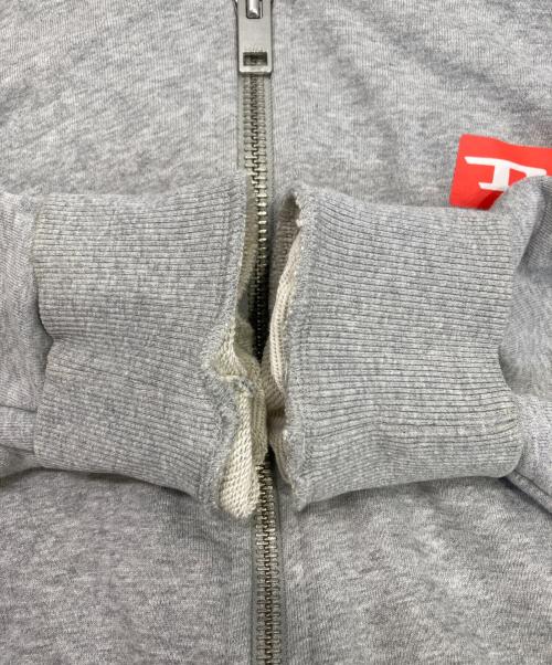 DIESEL（ディーゼル）DIESEL (ディーゼル) ジップパーカー グレー サイズ:Mの古着・服飾アイテム