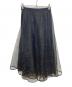 CELFORD (セルフォード) バリエチュールフレアスカート ブラック サイズ:38：5000円