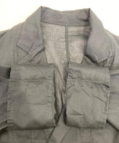 Adam et Rope（アダム エ ロペ）Adam et Rope (アダム エ ロペ) シアーコットンシャツジャケット ブラック サイズ:Freeの古着・服飾アイテム