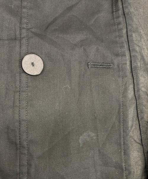Adam et Rope（アダム エ ロペ）Adam et Rope (アダム エ ロペ) シアーコットンシャツジャケット ブラック サイズ:Freeの古着・服飾アイテム