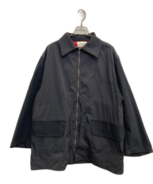 BEAMS BOY（ビームスボーイ）BEAMS BOY (ビームスボーイ) ハンティングディティールビッグコート ブラック サイズ:Freeの古着・服飾アイテム