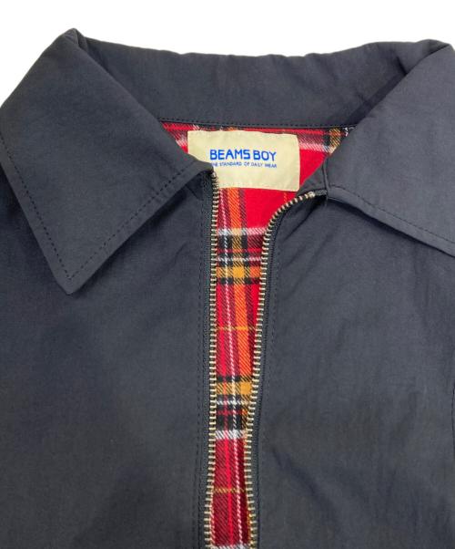 BEAMS BOY（ビームスボーイ）BEAMS BOY (ビームスボーイ) ハンティングディティールビッグコート ブラック サイズ:Freeの古着・服飾アイテム