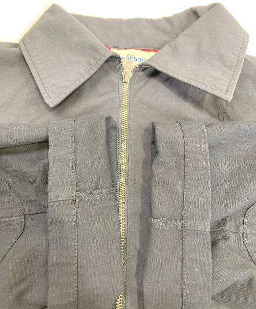 BEAMS BOY（ビームスボーイ）BEAMS BOY (ビームスボーイ) ハンティングディティールビッグコート ブラック サイズ:Freeの古着・服飾アイテム