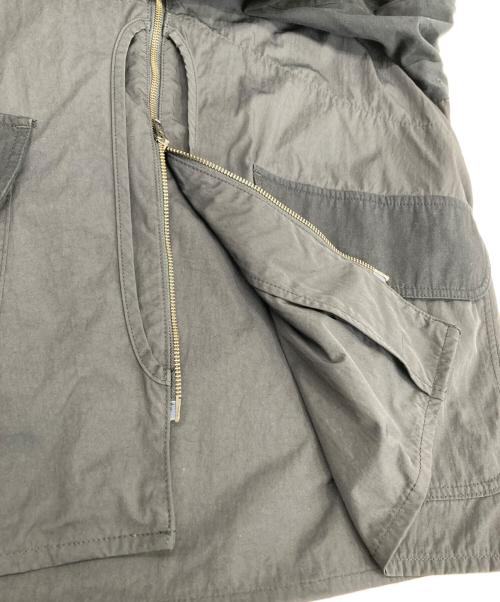 BEAMS BOY（ビームスボーイ）BEAMS BOY (ビームスボーイ) ハンティングディティールビッグコート ブラック サイズ:Freeの古着・服飾アイテム