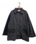 BEAMS BOY（ビームスボーイ）の古着「ハンティングディティールビッグコート」｜ブラック
