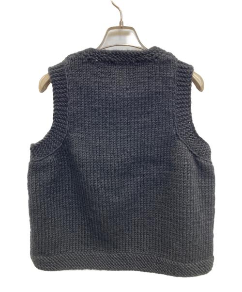 URBAN RESEARCH DOORS（アーバンリサーチドアーズ）URBAN RESEARCH DOORS (アーバンリサーチドアーズ) ネパールニットベスト ブラック サイズ:記載なしの古着・服飾アイテム