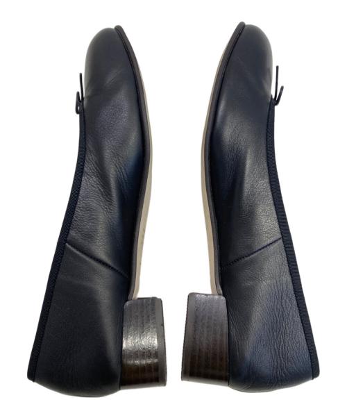 MARGARET HOWELL idea（マーガレット ハウエル アイディア）MARGARET HOWELL idea (マーガレット ハウエル アイディア) リボンパンプス ブラック サイズ:23.5cmの古着・服飾アイテム