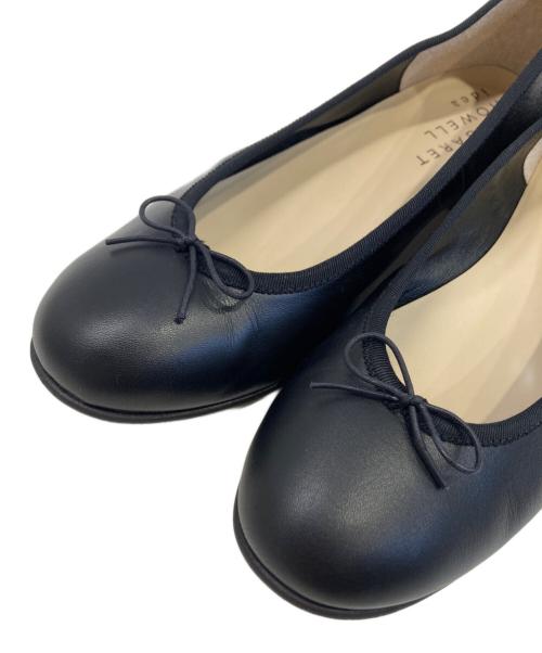MARGARET HOWELL idea（マーガレット ハウエル アイディア）MARGARET HOWELL idea (マーガレット ハウエル アイディア) リボンパンプス ブラック サイズ:23.5cmの古着・服飾アイテム