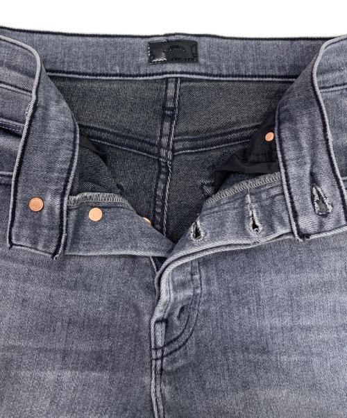 mother（マザー）mother (マザー) フレアデニムパンツ グレー サイズ:W25の古着・服飾アイテム