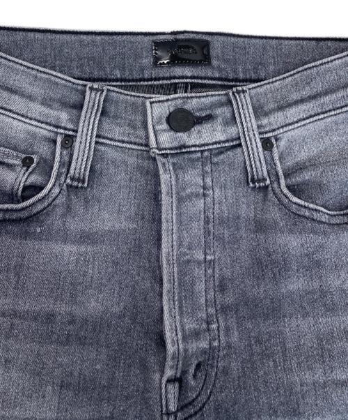 mother（マザー）mother (マザー) フレアデニムパンツ グレー サイズ:W25の古着・服飾アイテム