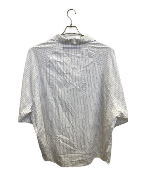 My Beautiful Landlet（マイビューティフルランドレット）My Beautiful Landlet (マイビューティフルランドレット) POPLIN SHORT SLEEVE SHIRTS ホワイト サイズ:１の古着・服飾アイテム