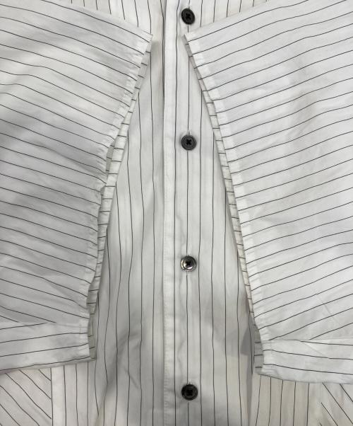 My Beautiful Landlet（マイビューティフルランドレット）My Beautiful Landlet (マイビューティフルランドレット) POPLIN SHORT SLEEVE SHIRTS ホワイト サイズ:１の古着・服飾アイテム
