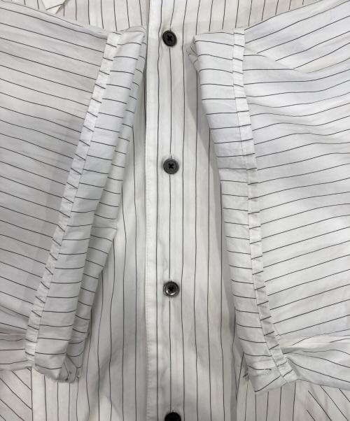 My Beautiful Landlet（マイビューティフルランドレット）My Beautiful Landlet (マイビューティフルランドレット) POPLIN SHORT SLEEVE SHIRTS ホワイト サイズ:１の古着・服飾アイテム