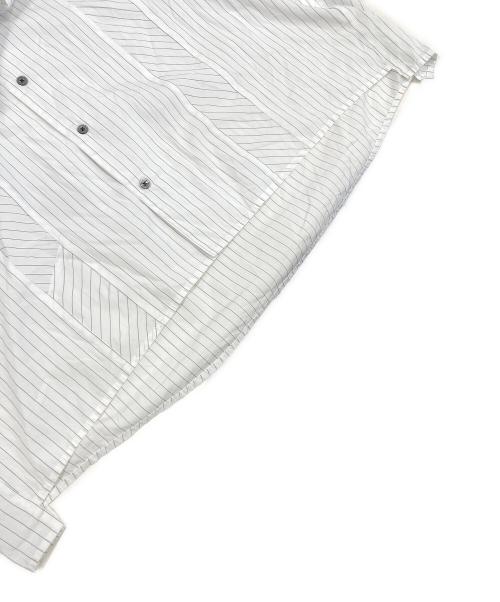 My Beautiful Landlet（マイビューティフルランドレット）My Beautiful Landlet (マイビューティフルランドレット) POPLIN SHORT SLEEVE SHIRTS ホワイト サイズ:１の古着・服飾アイテム