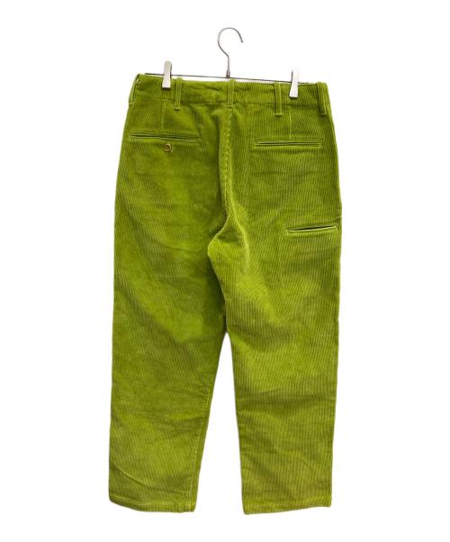 Richardson（リチャードソン）Richardson (リチャードソン) コーデュロイパンツ 黄緑 サイズ:Mの古着・服飾アイテム