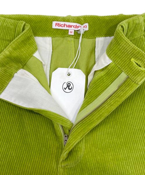 Richardson（リチャードソン）Richardson (リチャードソン) コーデュロイパンツ 黄緑 サイズ:Mの古着・服飾アイテム