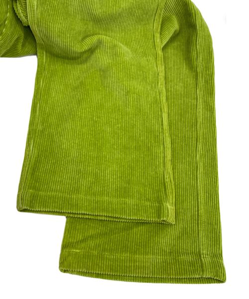 Richardson（リチャードソン）Richardson (リチャードソン) コーデュロイパンツ 黄緑 サイズ:Mの古着・服飾アイテム