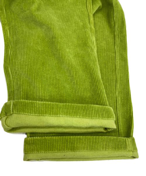 Richardson（リチャードソン）Richardson (リチャードソン) コーデュロイパンツ 黄緑 サイズ:Mの古着・服飾アイテム