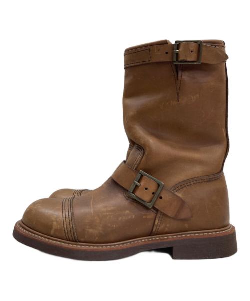 RED WING（レッドウィング）RED WING (レッドウィング) エンジニアブーツ ブラウン サイズ:26㎝の古着・服飾アイテム