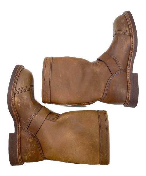 RED WING（レッドウィング）RED WING (レッドウィング) エンジニアブーツ ブラウン サイズ:26㎝の古着・服飾アイテム