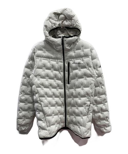Eddie Bauer（エディーバウアー）Eddie Bauer (エディーバウアー) ダウンジャケット ホワイト サイズ:Sの古着・服飾アイテム