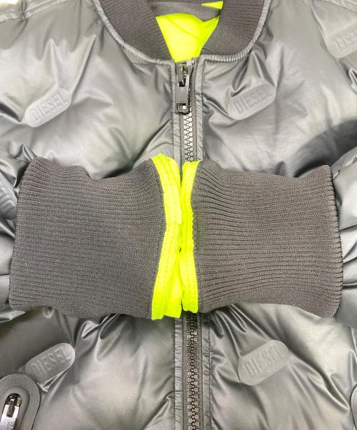 DIESEL（ディーゼル）DIESEL (ディーゼル) ダウンジャケット ブラック サイズ:XSの古着・服飾アイテム