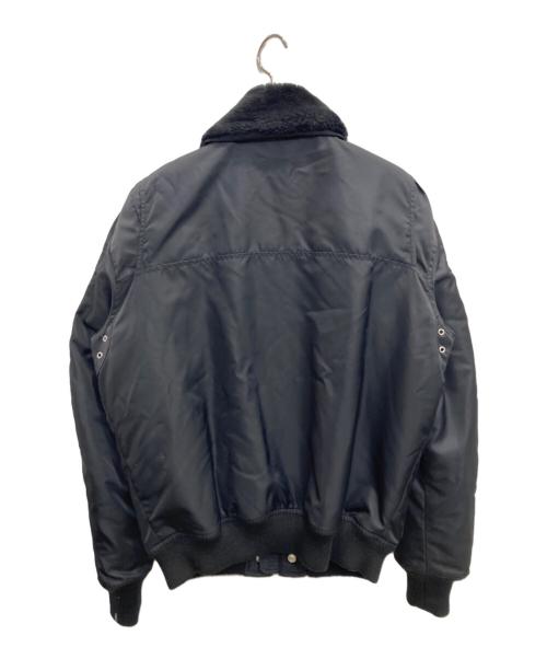 DIESEL（ディーゼル）DIESEL (ディーゼル) フライトジャケット ブラック サイズ:Mの古着・服飾アイテム