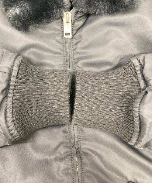 DIESEL（ディーゼル）DIESEL (ディーゼル) フライトジャケット ブラック サイズ:Mの古着・服飾アイテム