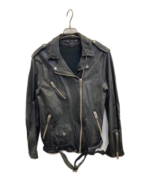 sisii（シシ）sisii (シシ) レザージャケット ブラック サイズ:XSの古着・服飾アイテム