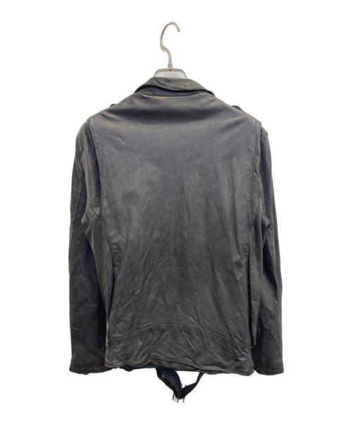 sisii（シシ）sisii (シシ) レザージャケット ブラック サイズ:XSの古着・服飾アイテム