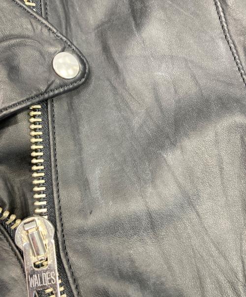 sisii（シシ）sisii (シシ) レザージャケット ブラック サイズ:XSの古着・服飾アイテム