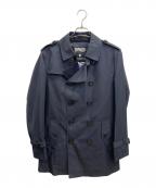 BLACK LABEL CRESTBRIDGEブラックレーベル クレストブリッジ）の古着「ライナー付きトレンチコート」｜ネイビー