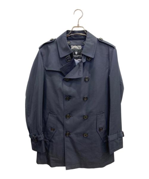 BLACK LABEL CRESTBRIDGE（ブラックレーベル クレストブリッジ）BLACK LABEL CRESTBRIDGE (ブラックレーベル クレストブリッジ) ライナー付きトレンチコート ネイビー サイズ:Lの古着・服飾アイテム