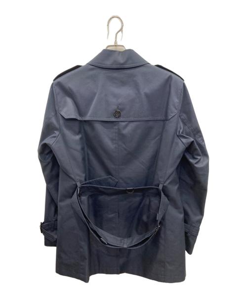 BLACK LABEL CRESTBRIDGE（ブラックレーベル クレストブリッジ）BLACK LABEL CRESTBRIDGE (ブラックレーベル クレストブリッジ) ライナー付きトレンチコート ネイビー サイズ:Lの古着・服飾アイテム