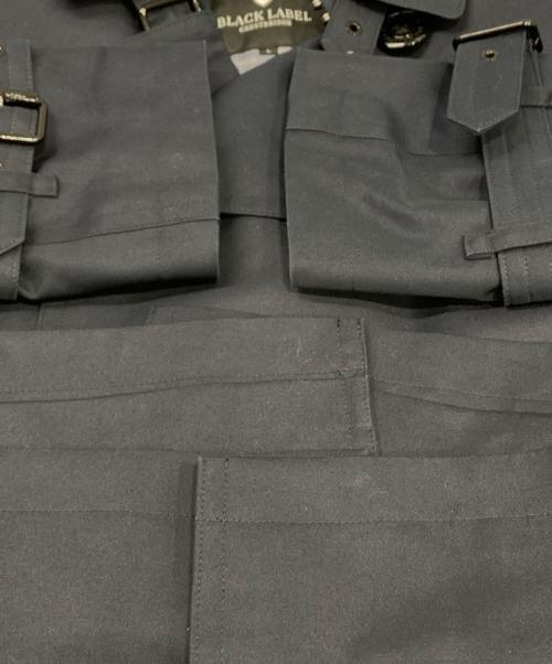 BLACK LABEL CRESTBRIDGE（ブラックレーベル クレストブリッジ）BLACK LABEL CRESTBRIDGE (ブラックレーベル クレストブリッジ) ライナー付きトレンチコート ネイビー サイズ:Lの古着・服飾アイテム