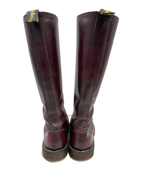 Dr.Martens（ドクターマーチン）Dr.Martens (ドクターマーチン) 20ホールブーツ ボルドー サイズ:24㎝（UK5）の古着・服飾アイテム