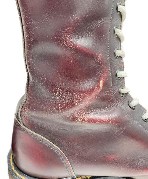 Dr.Martens（ドクターマーチン）Dr.Martens (ドクターマーチン) 20ホールブーツ ボルドー サイズ:24㎝（UK5）の古着・服飾アイテム