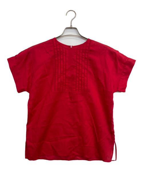 UNTITLED（アンタイトル）UNTITLED (アンタイトル) ブラウス レッド サイズ:Ｍ 未使用品の古着・服飾アイテム