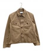 LEMAIREルメール）の古着「MILITARY OVERSHIRT - COTTON TWILL」｜ブラウン