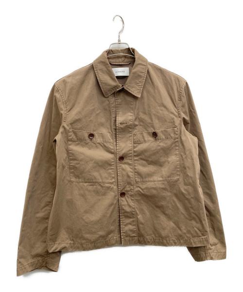 LEMAIRE（ルメール）LEMAIRE (ルメール) MILITARY OVERSHIRT - COTTON TWILL ブラウン サイズ:Mの古着・服飾アイテム